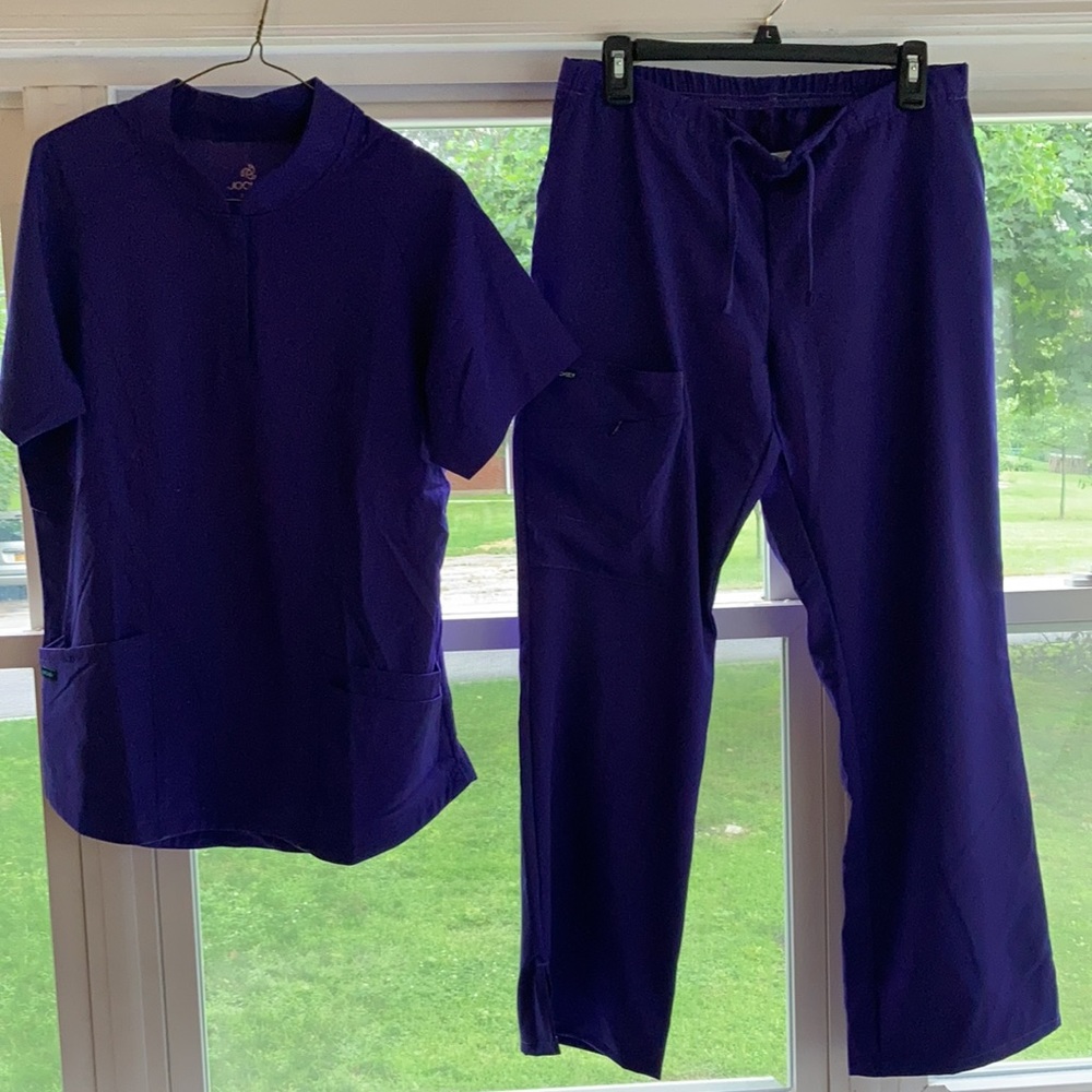 Jockey purple large top and medium  petite buttom.